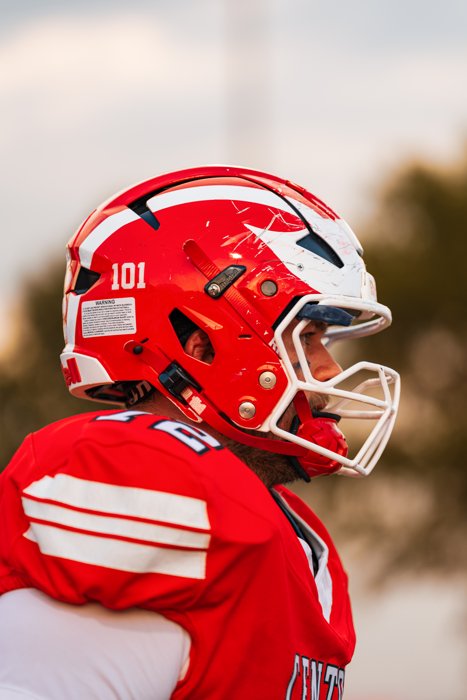 Bradey Starr football photograph